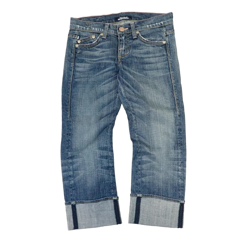 Vintage Rock And Republic Blue Jeans  Chrissy Chrso Style Size 24
